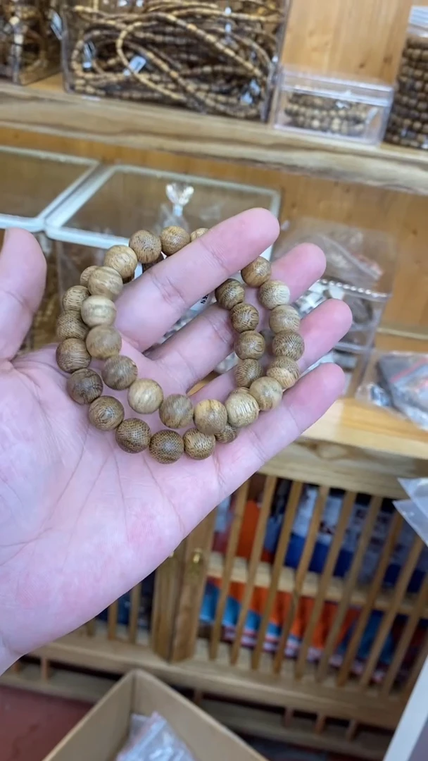 沉香手串文莱圆珠单圈1.1多样性发其一