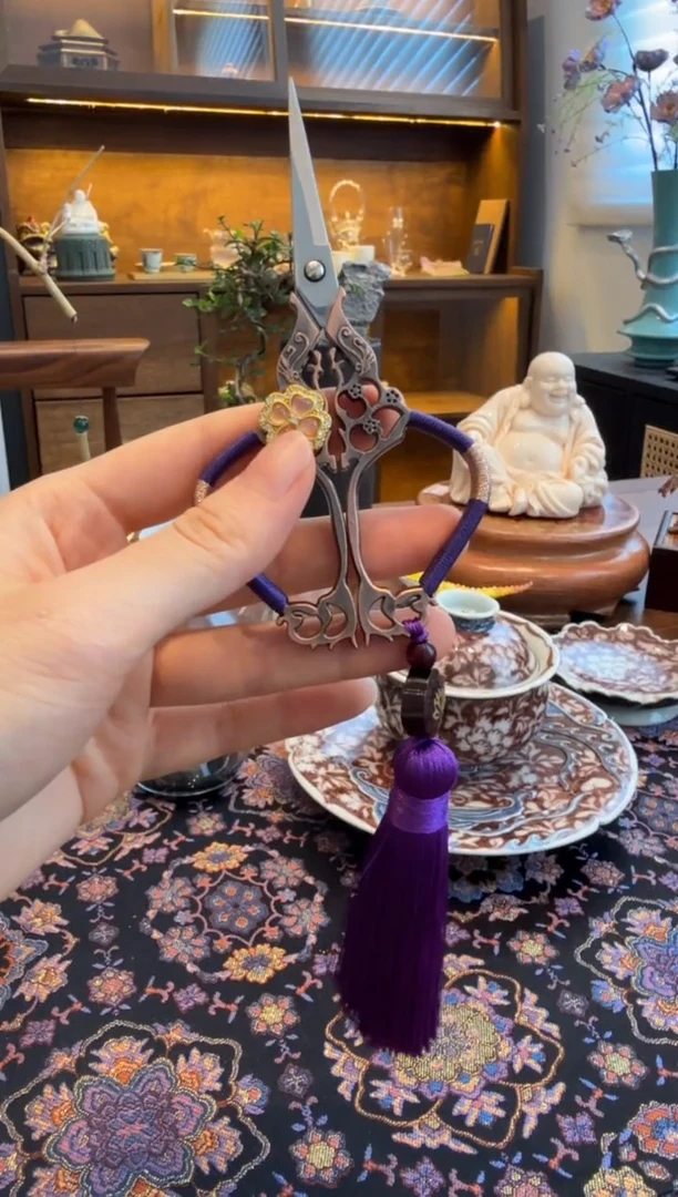 “紫气东来 ”紫色小茶剪1111111111