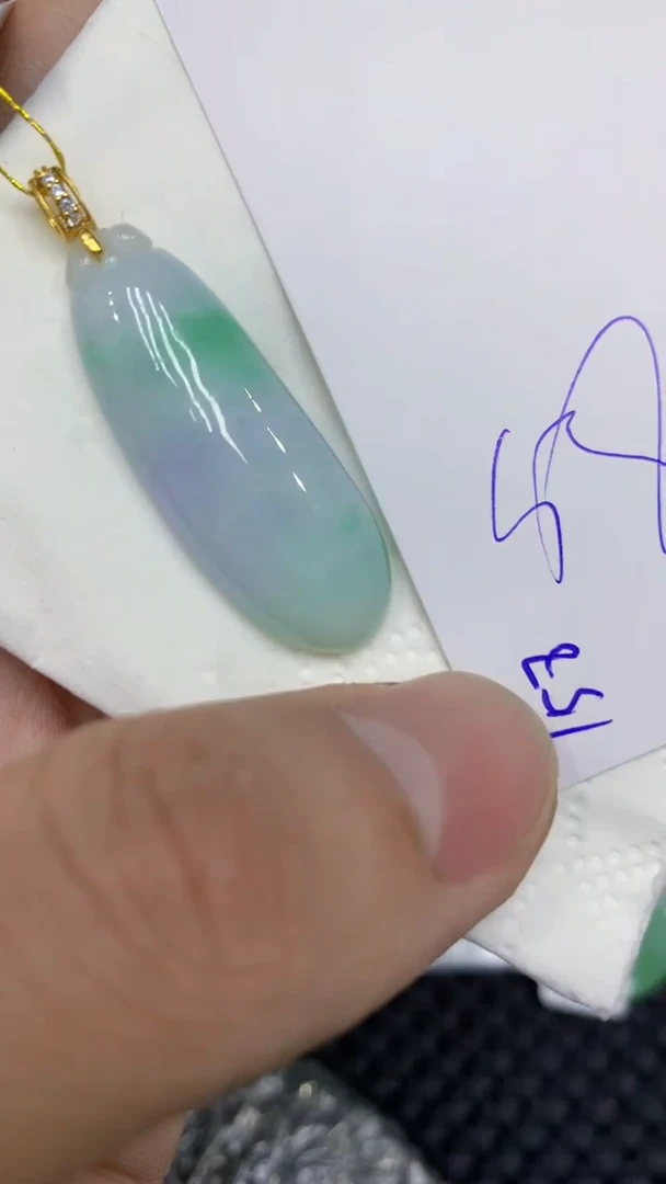 颈饰未镶嵌翡翠缅甸A货翡翠