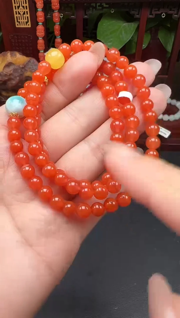 颈饰未镶嵌南红玛瑙tn70项链多样性发其一