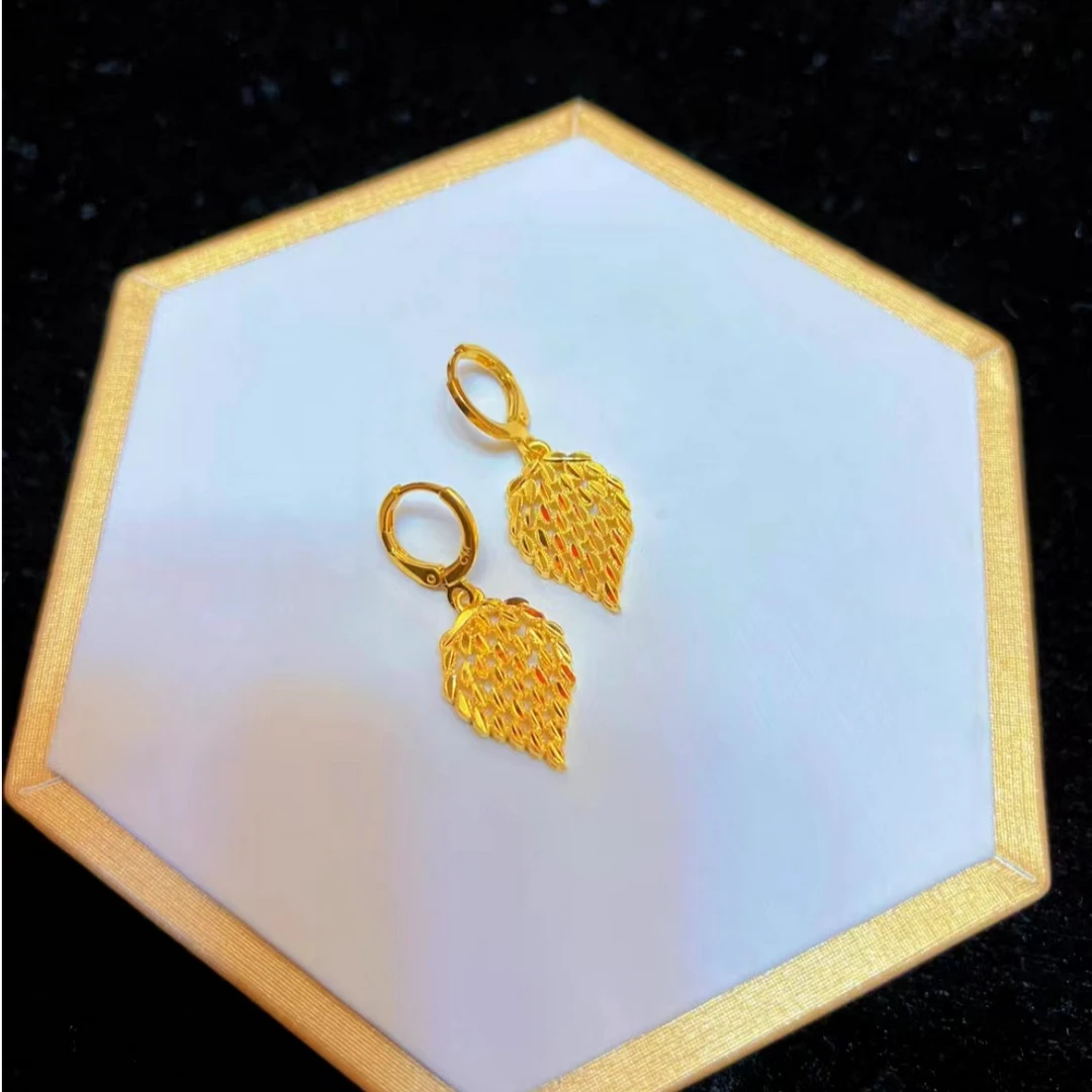 合金耳饰 枫叶耳饰