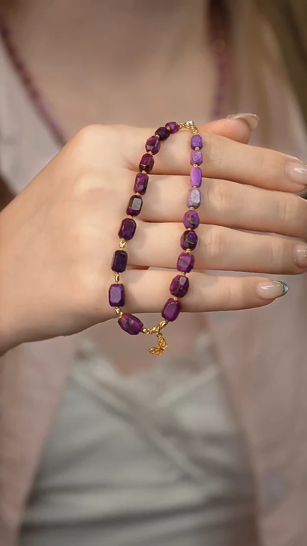 18K金镶嵌苏纪石（舒俱来）单圈A29（多样性发一件）