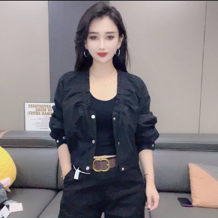 997#抽绳小短外套