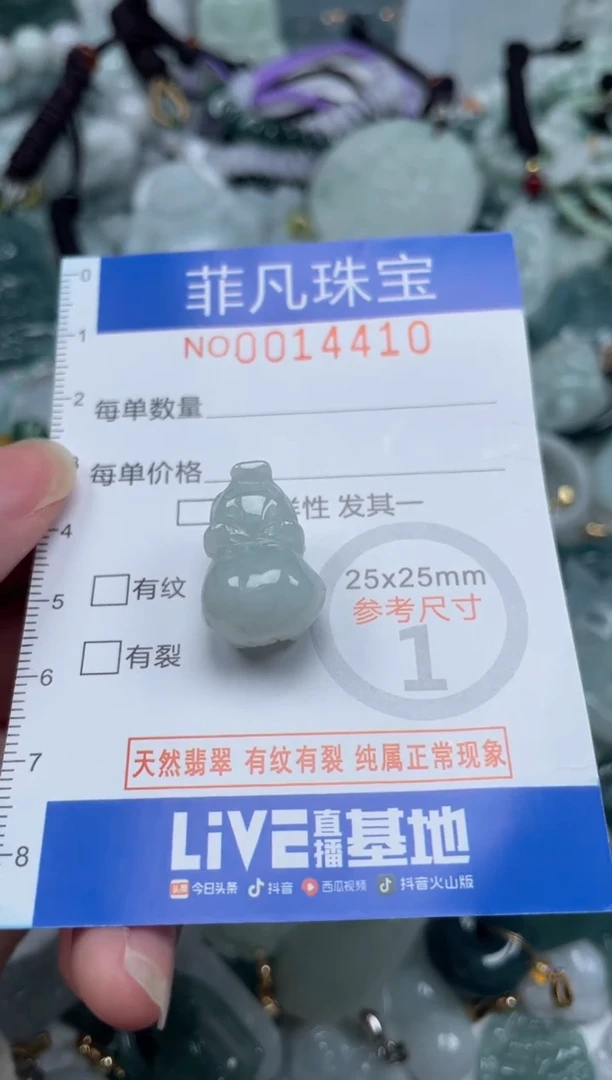 颈饰未镶嵌翡翠14410