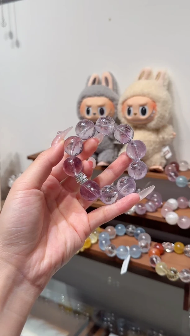 水晶手串未镶嵌）拍4单发一串 拍1单发单珠 多样性发货
