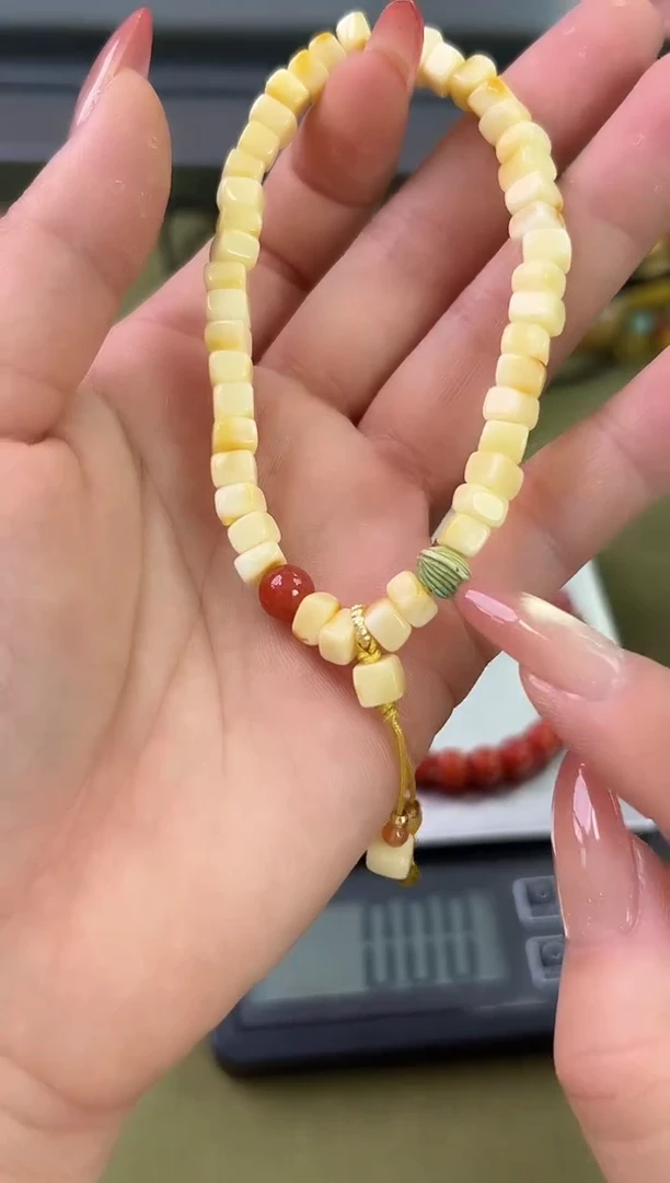 裸石琥珀未镶嵌琥珀蜜蜡手串