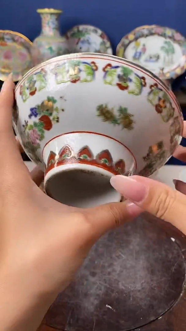 其他微瑕景德镇窑厂瓷摆件单件