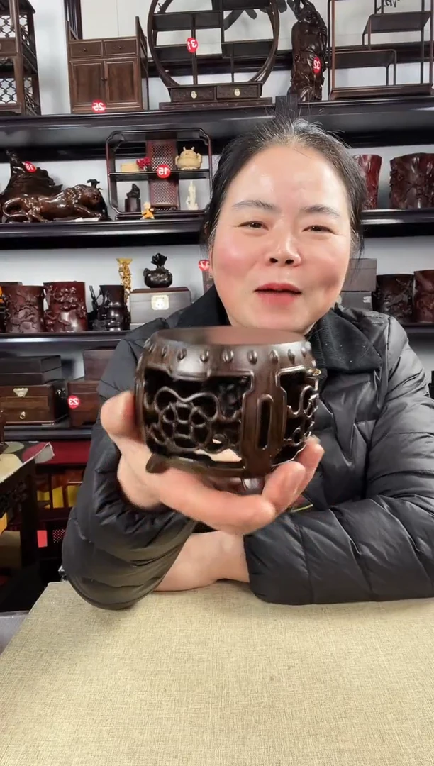 木老李红木工艺品新鼓