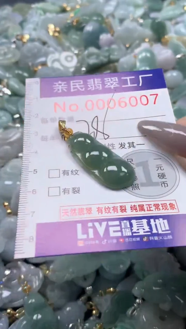 颈饰未镶嵌翡翠6007