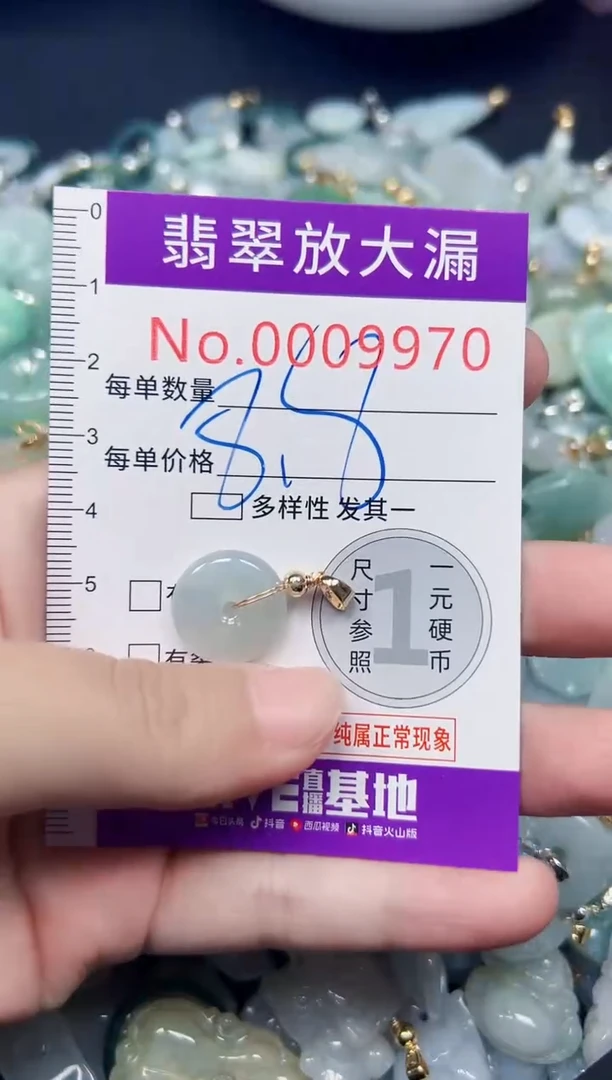 颈饰未镶嵌翡翠9970