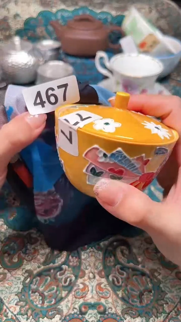 瓷片瓷片柴窑烧制半手工多人