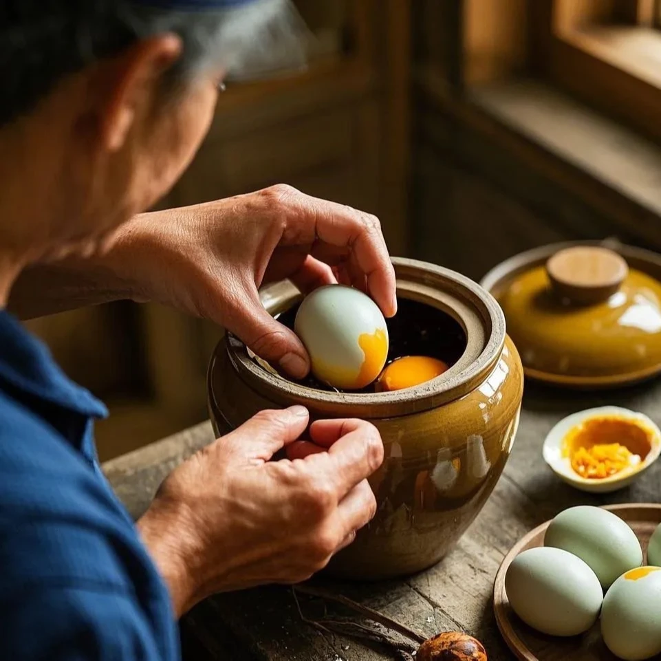 10枚咸鸭蛋真空包装