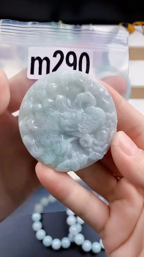 颈饰未镶嵌翡翠天然翡翠吊坠挂件