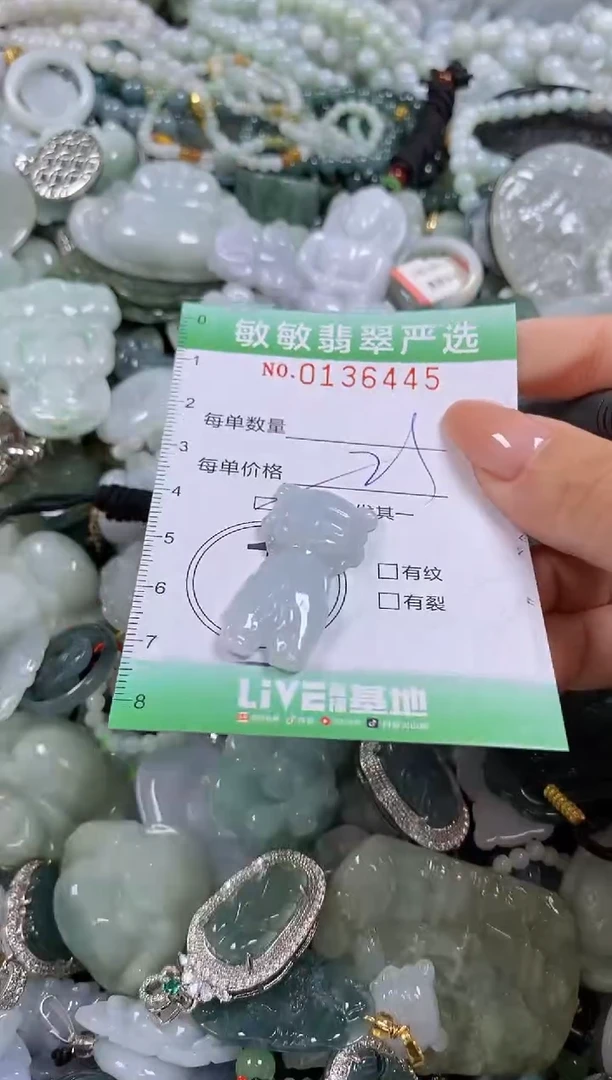 【闪购商品】翡翠颈饰未镶嵌闪购0136445多样性发其一