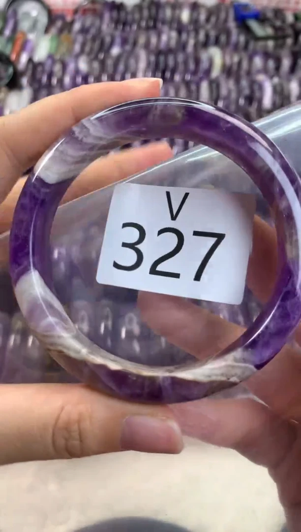 【闪购商品】水晶水晶手镯V未镶嵌327-60