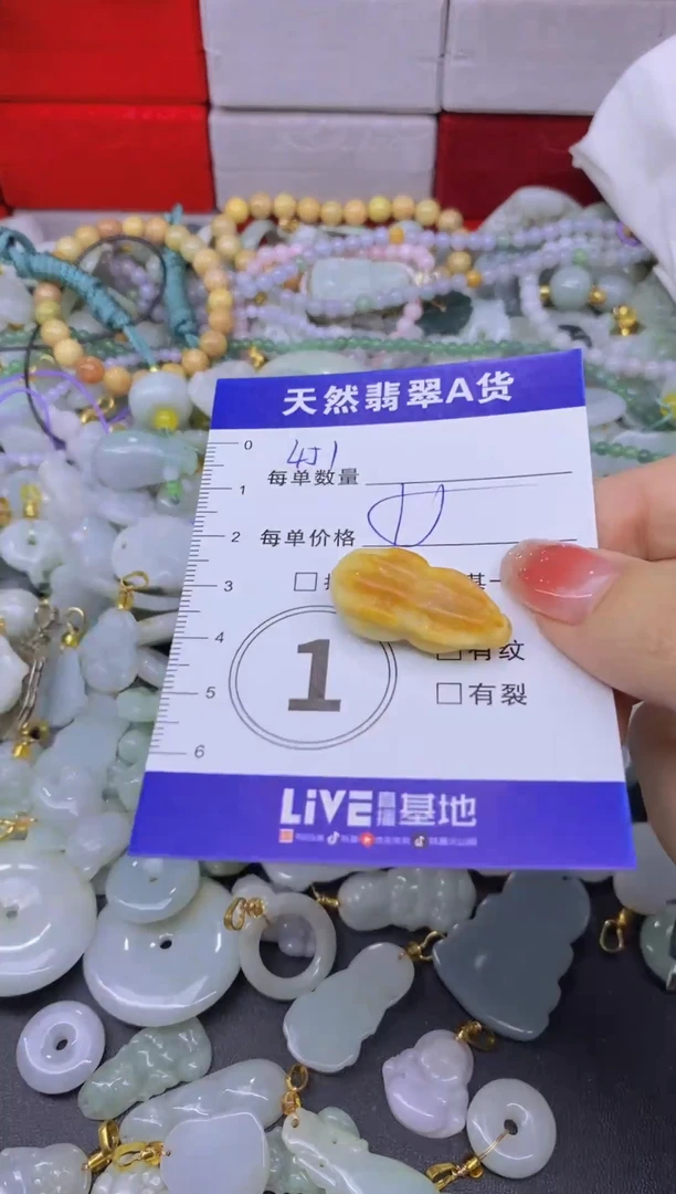 颈饰未镶嵌翡翠天然翡翠A货批量多样性发一件