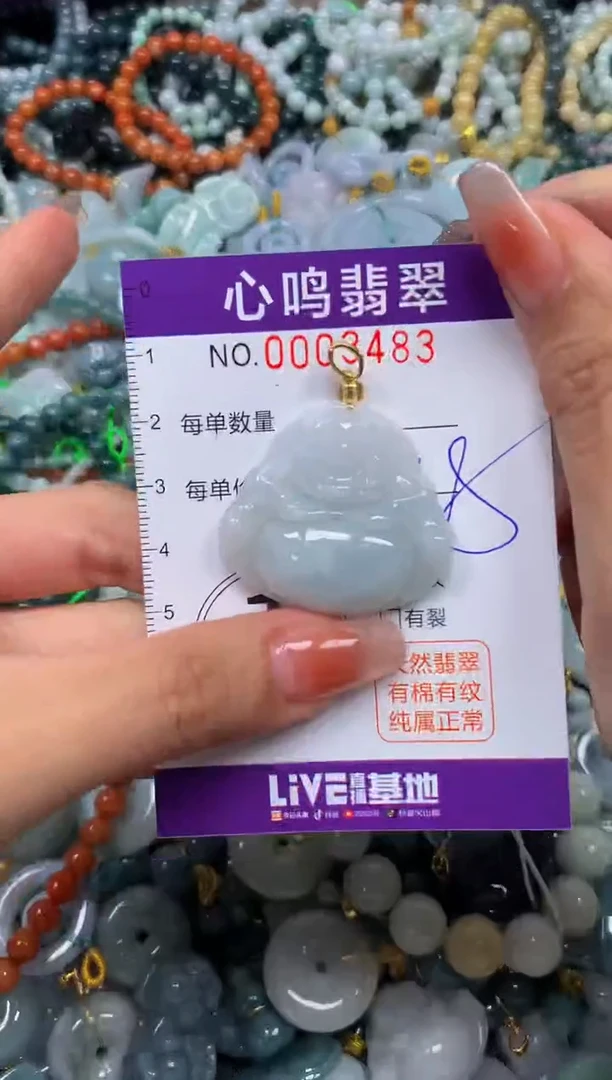 颈饰未镶嵌翡翠闪购003483
