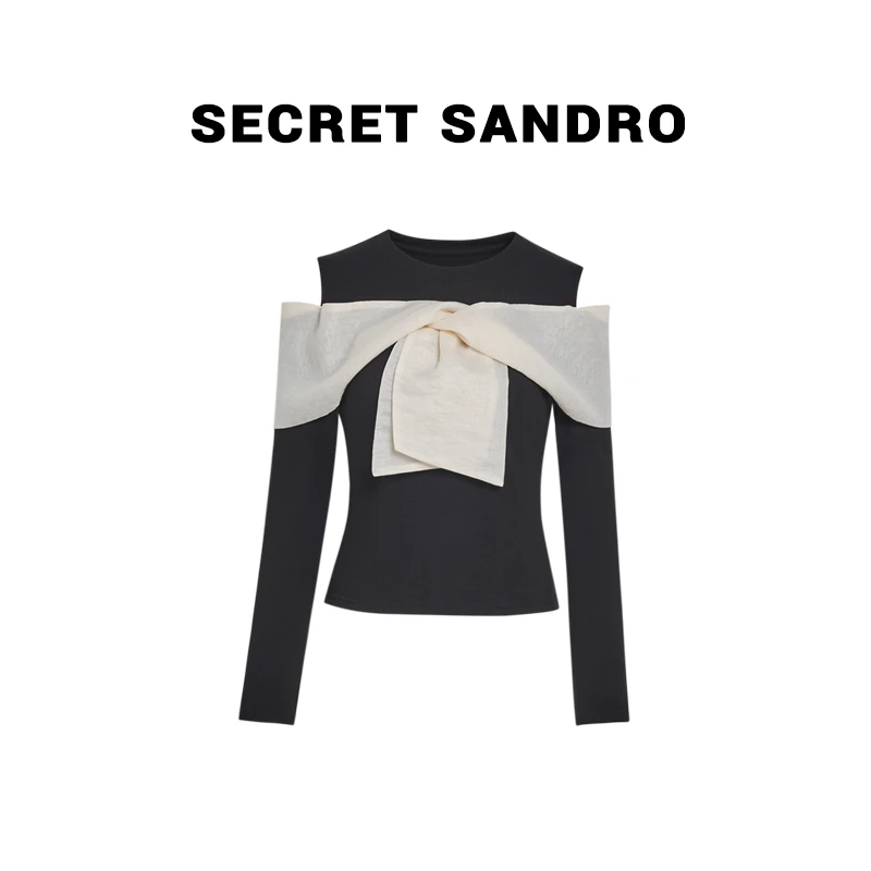 【韩佳人】【Secret Sandro】 鸥小柒 上衣 S25293011Q
