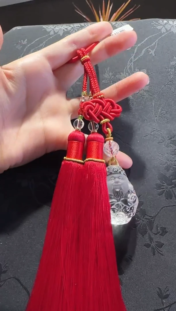 未镶嵌手绳水晶财神