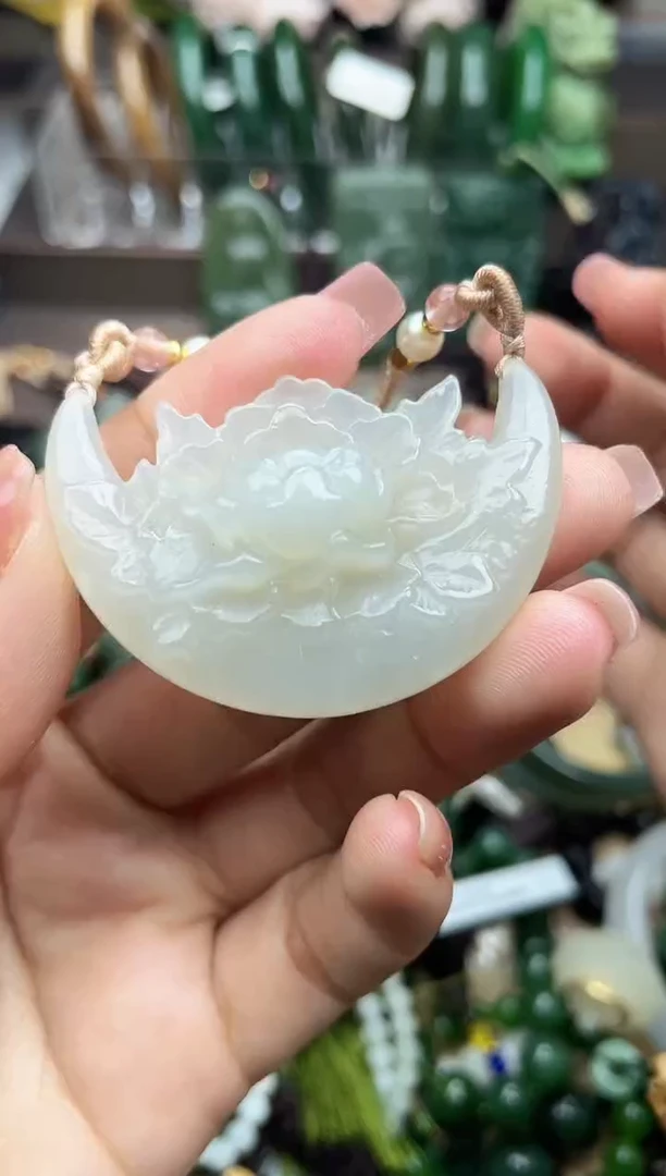 颈饰未镶嵌和田玉未镶嵌和田玉吊坠多样性拍一发一