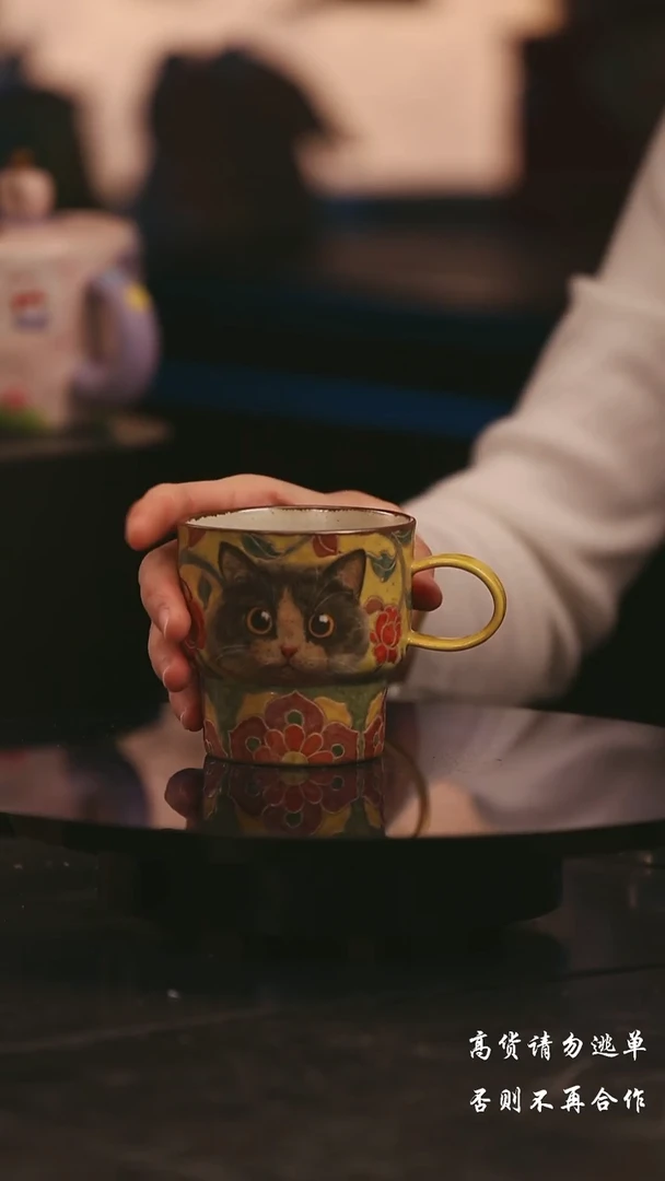 陶瓷景德镇可爱设计师款陶瓷