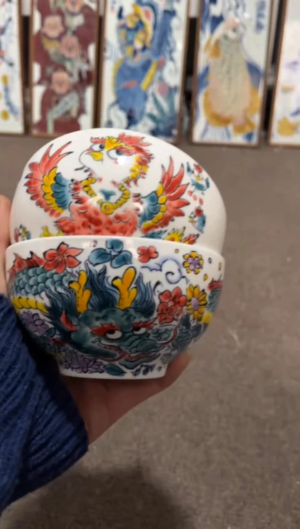 拙明院（宠粉价格）一对米饭碗