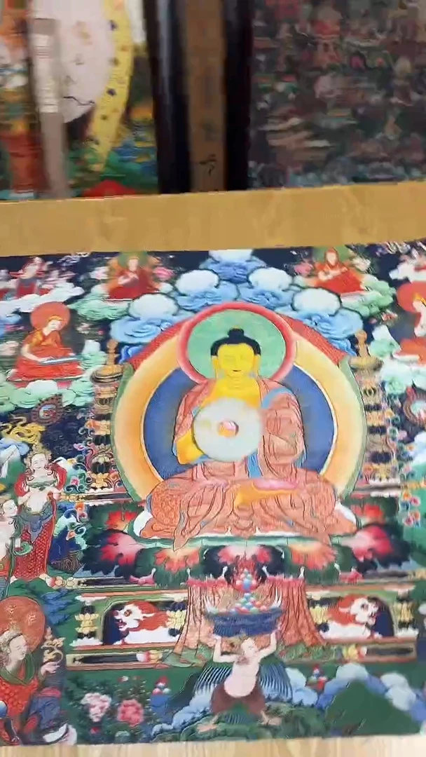 卷轴画卷轴唐卡商品