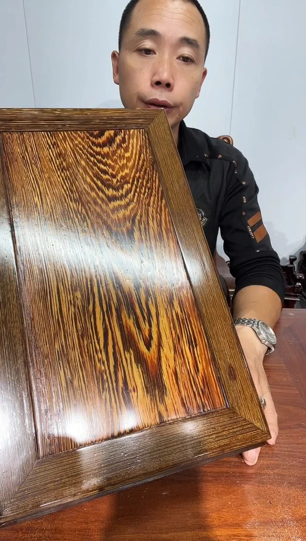 木奇**莊瑕疵处理鸡翅木40*24*11