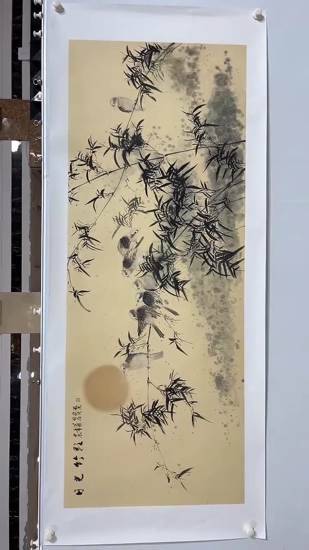 国画商老师国画作品30