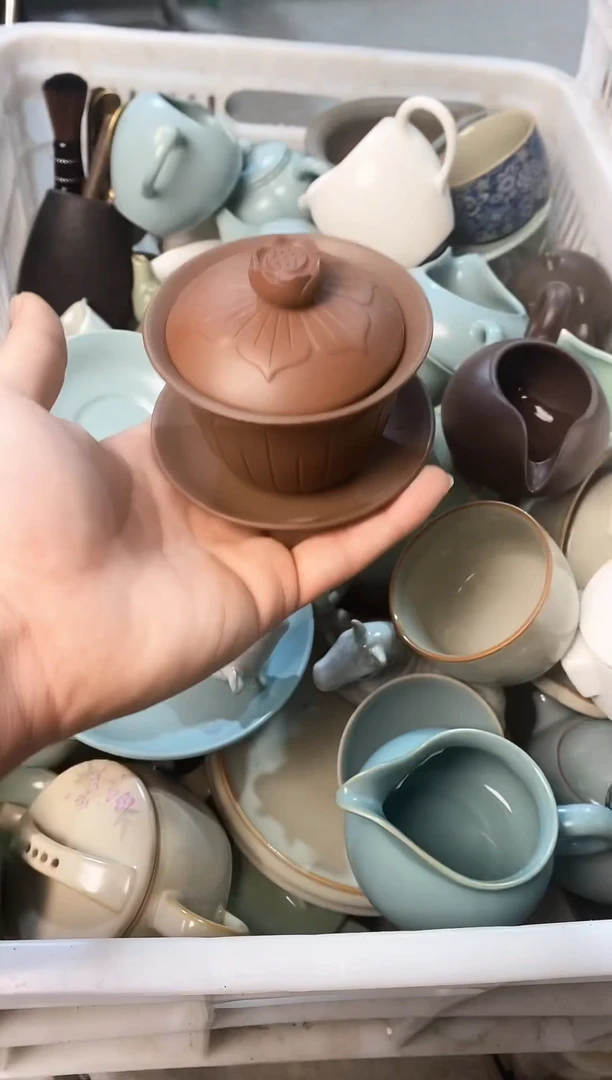 【闪购商品】陶瓷茶壶茶杯茶碗（轻轻微瑕）