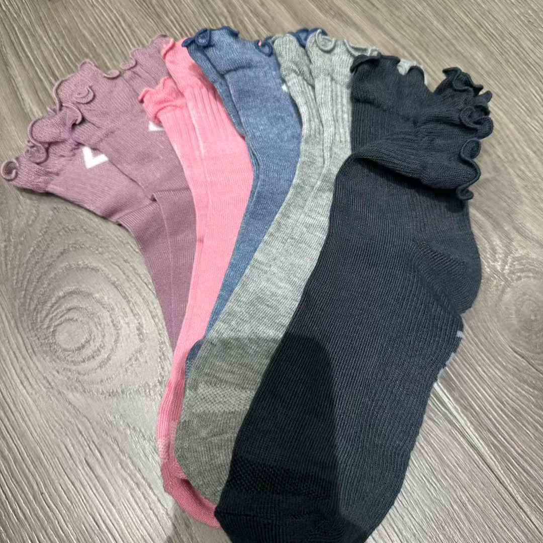 飞边6双袜子 女款