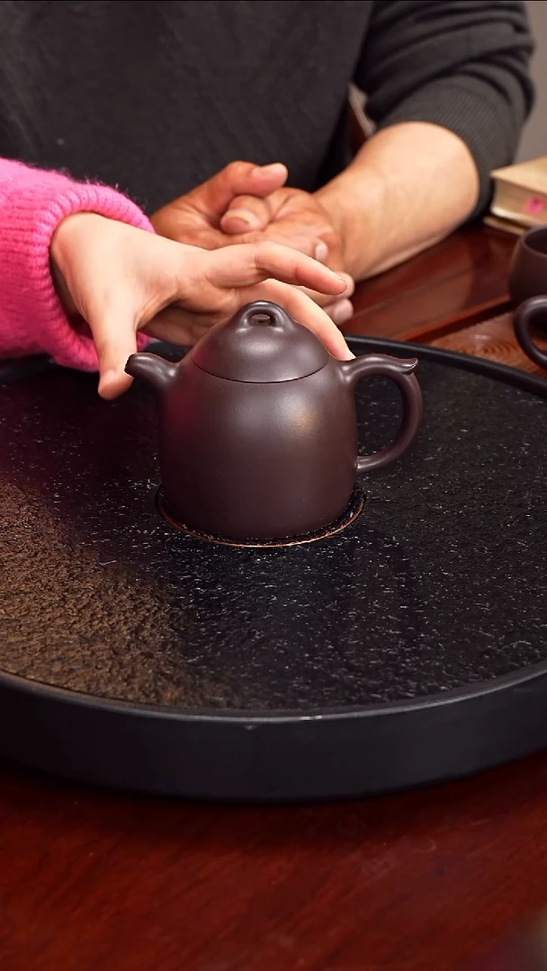 茶壶紫砂杨君保 秦权19  黑墩头 325毫升