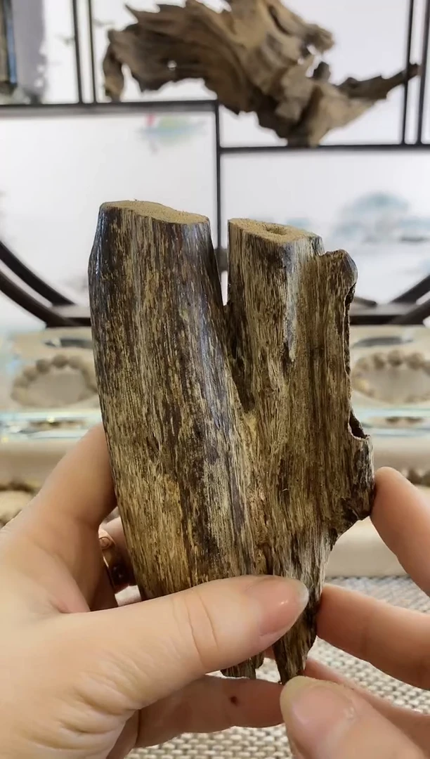 【闪购商品】沉香摆件海南虫蝼块料（46.7克）