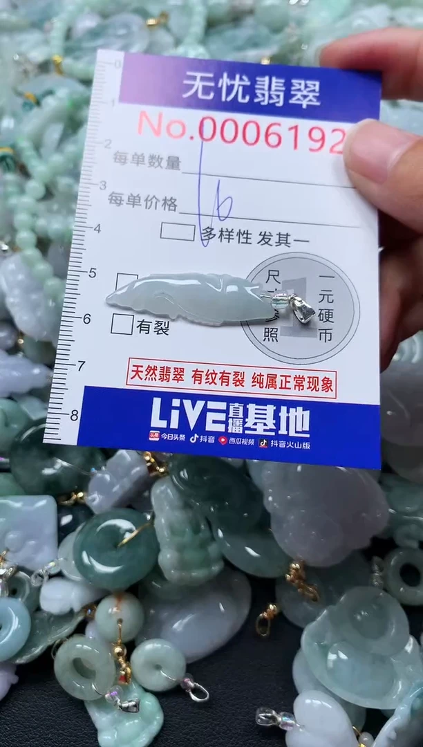 颈饰未镶嵌翡翠6192