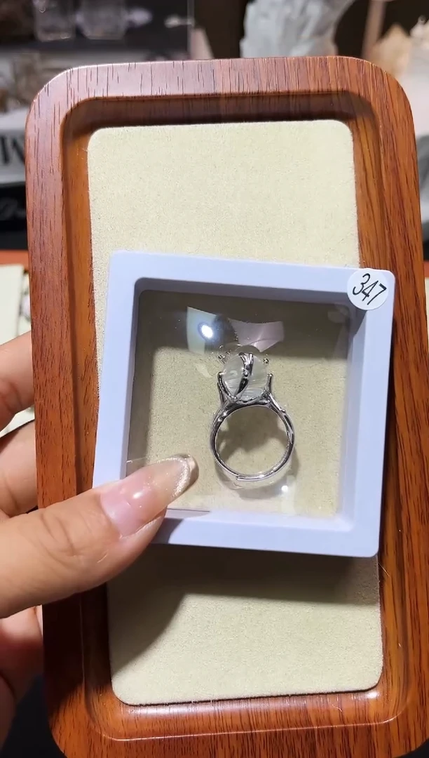 【闪购商品】托帕石戒指银S925镶嵌定制