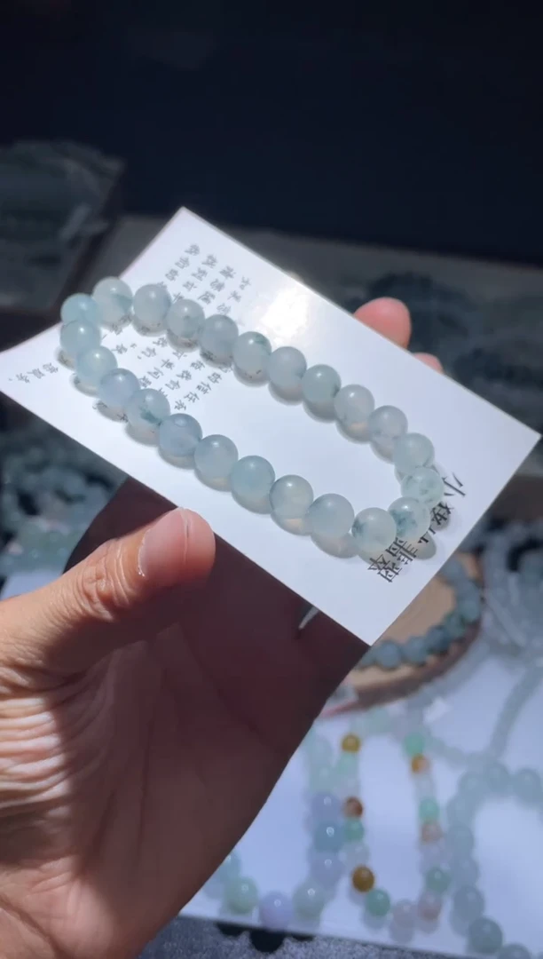 未镶嵌定制翡翠翡翠手串
