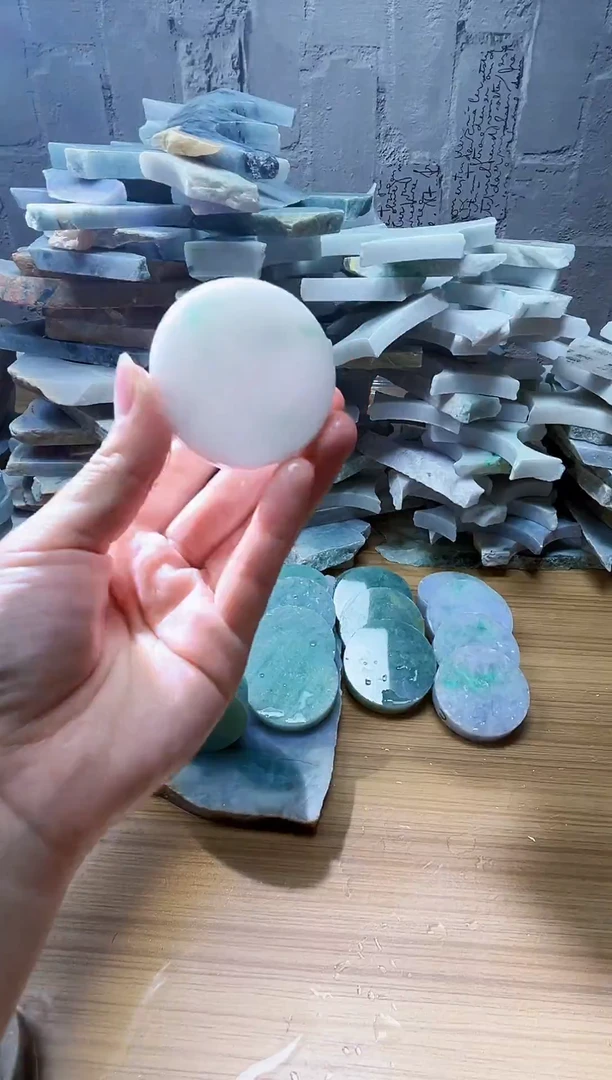 裸石翡翠天然翡翠A货余 南 522