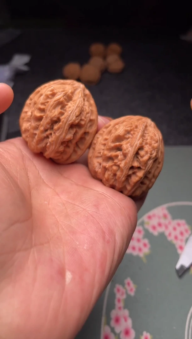 把件文玩核桃a151  三阳谷 39尺