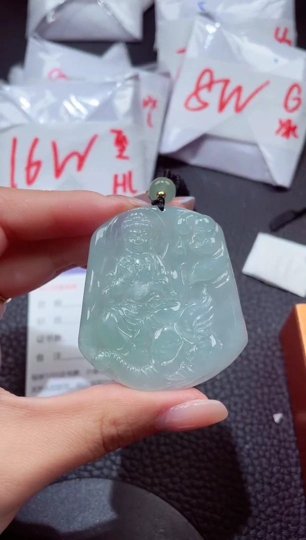 颈饰未镶嵌翡翠48989