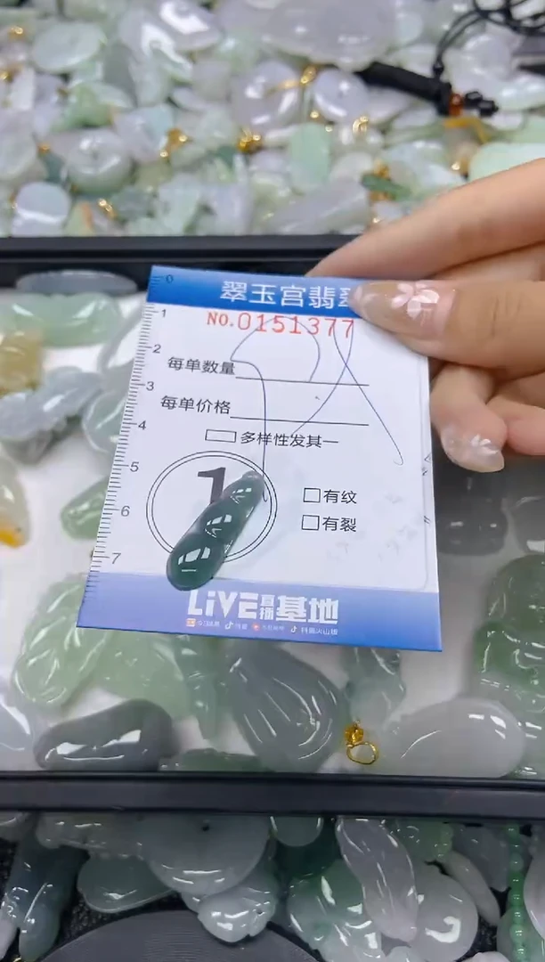 翡翠未镶嵌颈饰闪购0151377