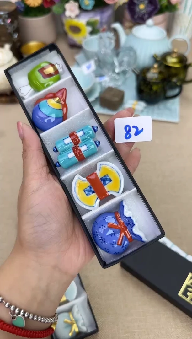 瓷片辰辰的瓷器好看到爆