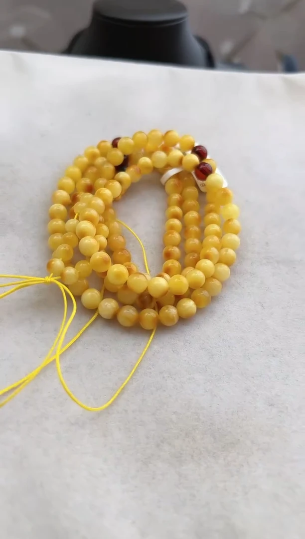 【闪购商品】琥珀裸石未镶嵌10203118-项链