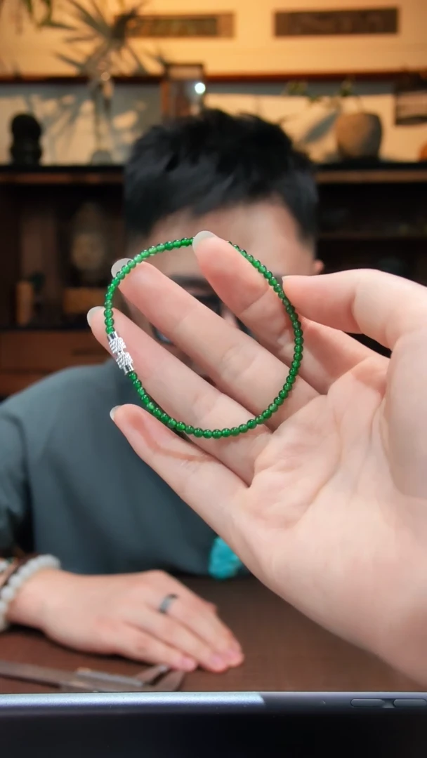 未镶嵌手链翡翠翡翠手链YD