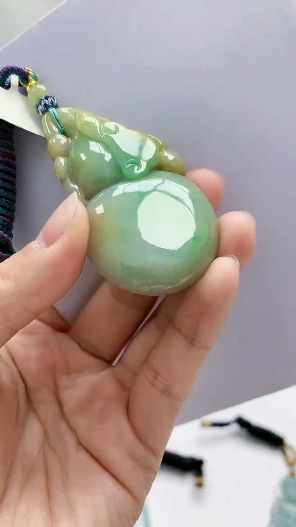 未镶嵌定制翡翠5175lr-毛货挂件43