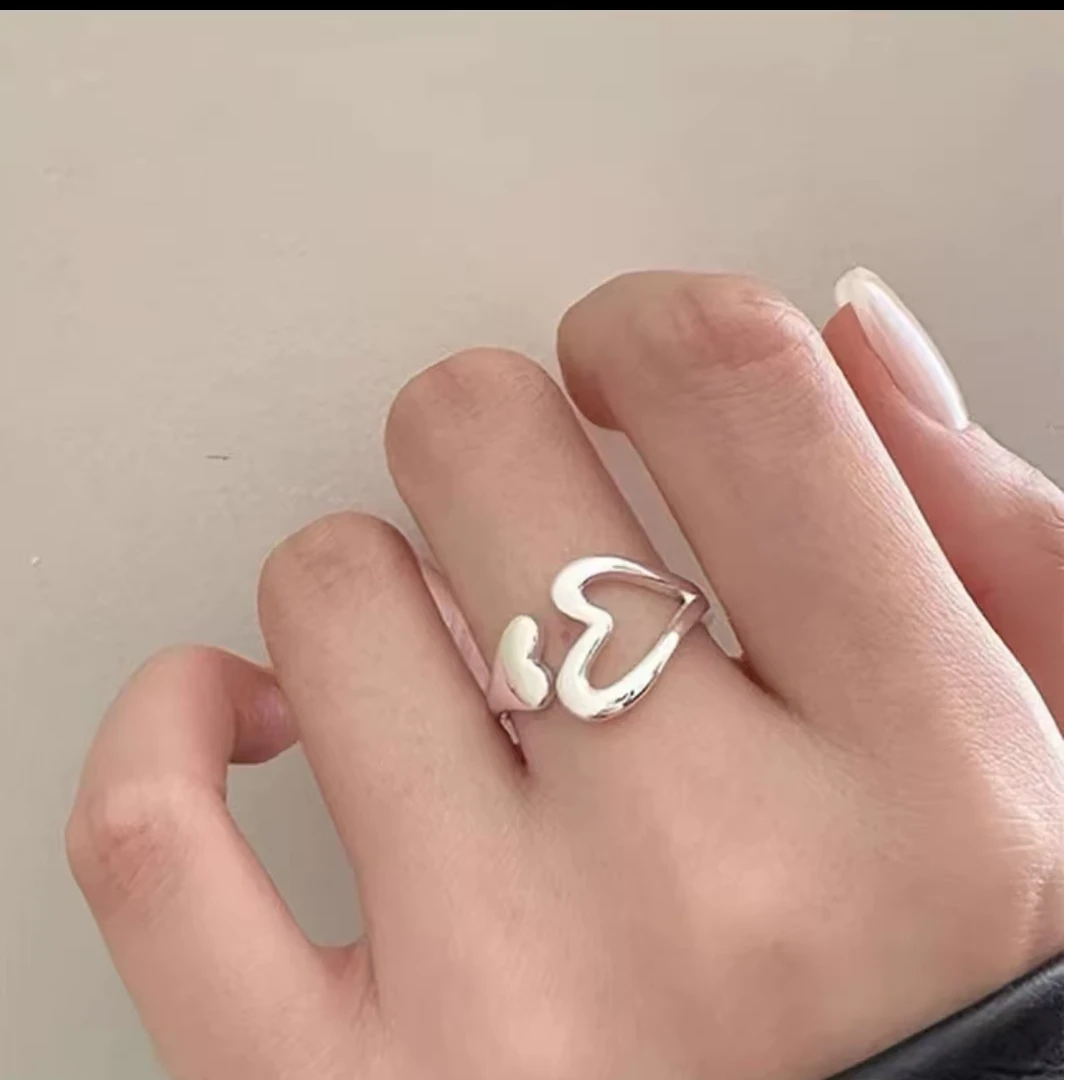 铜合金珐琅戒指 小众戒指 百搭 可爱（默认微瑕，两个包邮）