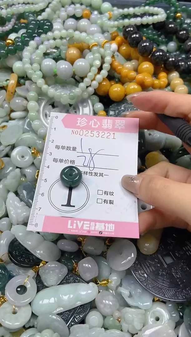 翡翠未镶嵌颈饰闪购0253221