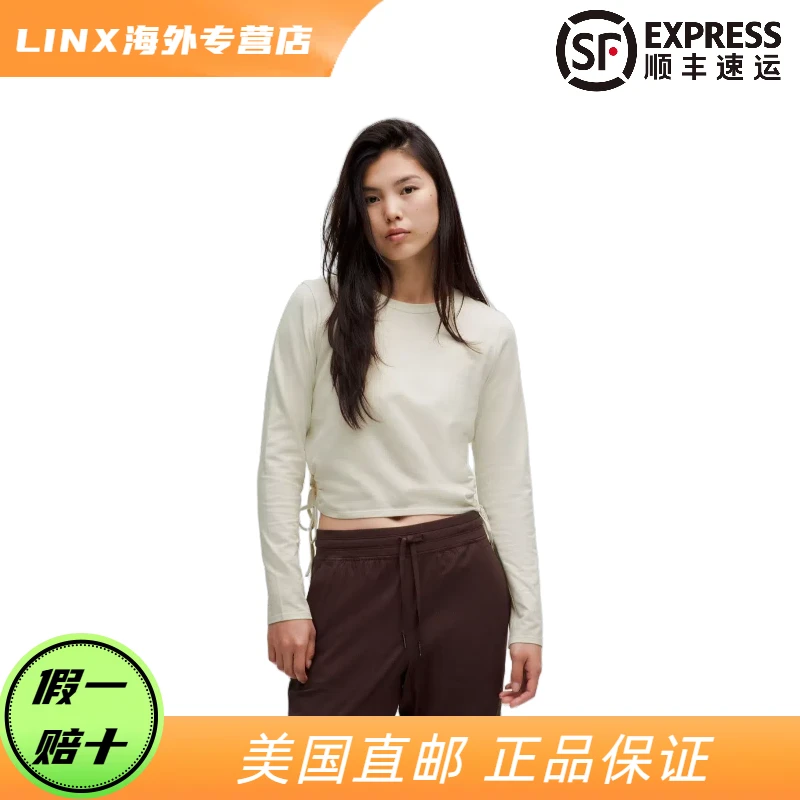 Lululemon/露露乐蒙 × Cinched Cut-Outs Cotton Long Sleeve长袖
