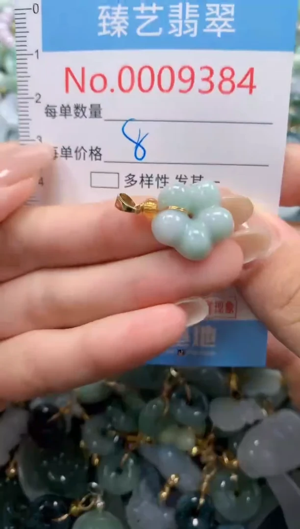 颈饰未镶嵌翡翠9384