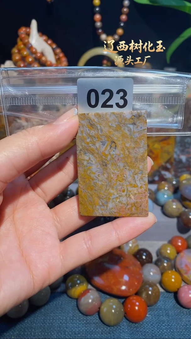 未镶嵌-硅化玉天然北票硅化玉吊坠