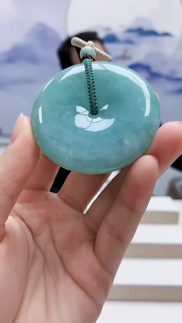 未镶嵌定制翡翠4957lr-毛货挂件45